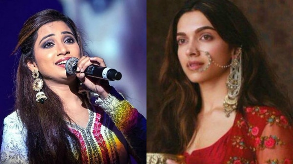 Shreya Ghoshal records FIRST SONG of ‘Padmavati’ starring Deepika Padukone ! Shreya Ghoshal records FIRST SONG of ‘Padmavati’ starring Deepika Padukone !