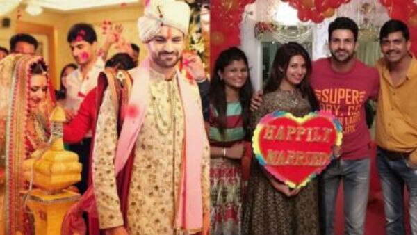 SEE PICS: Neighbours welcome Newlywed couple Divyanka Tripathi & Vivek Dahiya in the SWEETEST way! SEE PICS: Neighbours welcome Newlywed couple Divyanka Tripathi & Vivek Dahiya in the SWEETEST way!