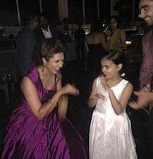 IN PICS: Divyanka aka 'IshiMa' and little Ruhanika aka 'Ruhi' dance crazily at the wedding Reception!