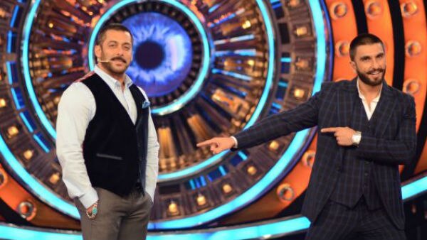 OMG! Salman Khan LASHES OUT at Ranveer Singh; Says, ''I am going to break a chair on his head'' OMG! Salman Khan LASHES OUT at Ranveer Singh; Says, ''I am going to break a chair on his head''