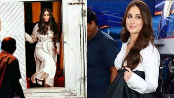 SEE PICS: Pregnant Kareena Kapoor Khan GLOWS like never before while shooting an advertisement in Mumbai !  SEE PICS: Pregnant Kareena Kapoor Khan GLOWS like never before while shooting an advertisement in Mumbai !