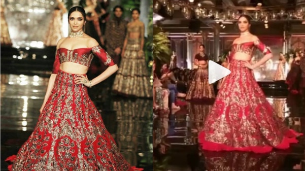 Walking the runway in a show-stopping Manish Malhotra outfit. | Once You  See This Bollywood Actress's Amazing Style, It's Hard to Forget Her |  POPSUGAR Fashion UK Photo 17