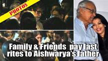 Aishwarya's father Krishnaraj Rai's funeral: SRK, Bhansali pay last rites in Mumbai