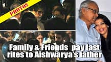 Aishwarya's father Krishnaraj Rai's funeral: SRK, Bhansali pay last rites in Mumbai