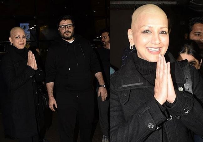 WELCOME BACK! Sonali Bendre returns to Mumbai for a ‘Happy Interval’ WELCOME BACK! Sonali Bendre returns to Mumbai for a ‘Happy Interval’