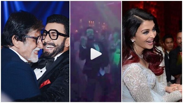 DeepVeer Wedding Reception: Ranveer dances his heart out with Amitabh, Aishwarya & his mom on 'Gallan Goodiyan' (VIDEO INSIDE) DeepVeer Wedding Reception: Ranveer dances his heart out with Amitabh, Aishwarya & his mom on 'Gallan Goodiyan' (VIDEO INSIDE)