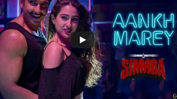 VIDEO: Ranveer-Sara's 'Aankh Marey' from 'Simmba' is the new party anthem of the season! VIDEO: Ranveer-Sara's 'Aankh Marey' from 'Simmba' is the new party anthem of the season!