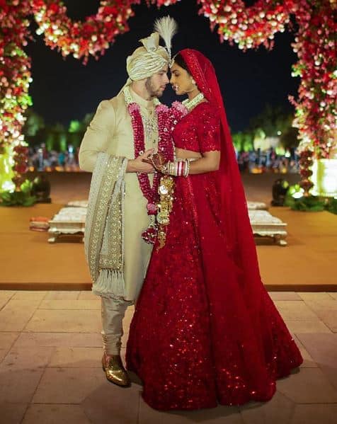 Bollywood actress turned global icon, Priyanka Chopra finally got hitched with fiance & International actor-singer Nick Jonas on 1st December in a Christian wedding & later they exchanged nuptial vows in a Hindu wedding on 2nd December. (Photo: Instagram)