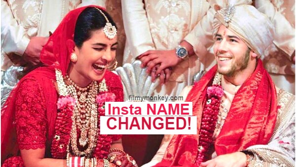 Priyanka Chopra changes her Instagram name to Priyanka Chorpa Jonas post wedding with Nick Jonas Priyanka Chopra changes her Instagram name to Priyanka Chorpa Jonas post wedding with Nick Jonas