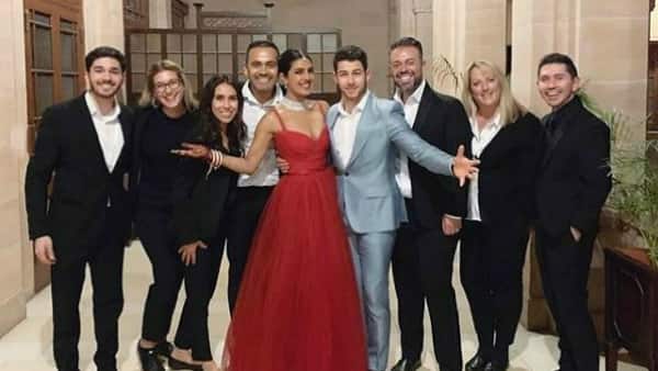 Priyanka-Nick Wedding: New bride stuns in red at her post marriage bash! Priyanka-Nick Wedding: New bride stuns in red at her post marriage bash!