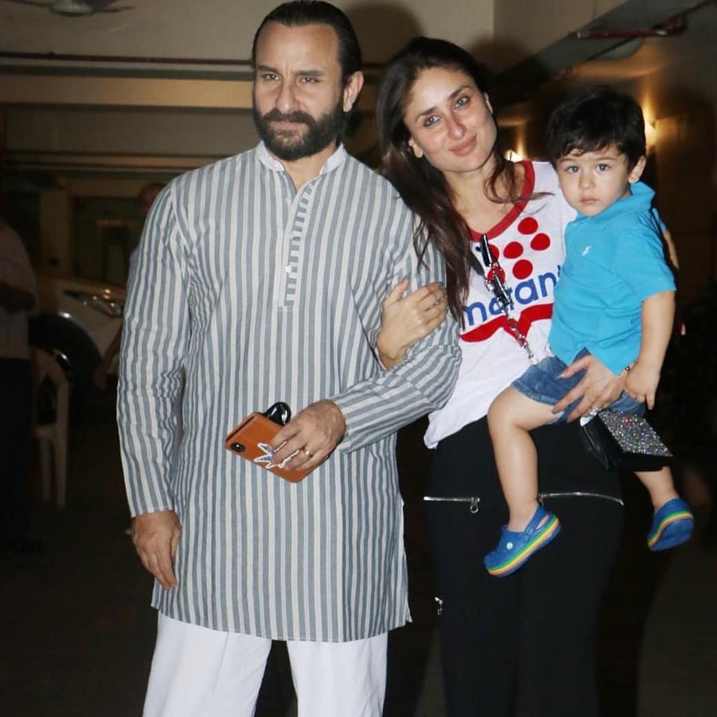 Baby Taimur Ali Khan cuts his BIRTHDAY CAKE with mom Kareena & dad Saif Ali Khan in South Africa!