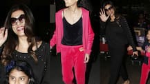 IN PICS: Sushmita Sen CLICKED with her beautiful daughters- Renne & Alisah at the Airport!