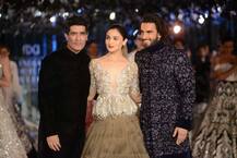 SEE PICS: Alia Bhatt & Ranveer Singh set the RAMP ON FIRE as showstoppers for Manish Malhotra at the grand finale of India Couture Week 2017!