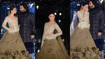 SEE PICS: Alia Bhatt & Ranveer Singh set the RAMP ON FIRE as showstoppers for Manish Malhotra at the grand finale of India Couture Week 2017!