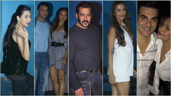 Salman, Karisma, Malaika, Sunny Leone, Sohail & others at Arbaaz Khan's 50th birthday bash! PICS INSIDE! Salman, Karisma, Malaika, Sunny Leone, Sohail & others at Arbaaz Khan's 50th birthday bash! PICS INSIDE!