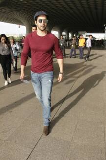 PICS: Varun Dhawan SPOTTED with GIRLFRIEND Natasha Dalal at the airport