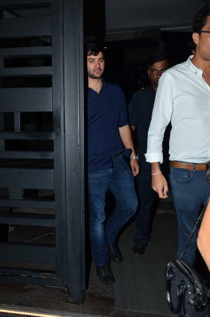 Karan who is reportedly paired opposite 18-yeald-old girl Saher Bamba in this action romance film, was spotted recently at an event