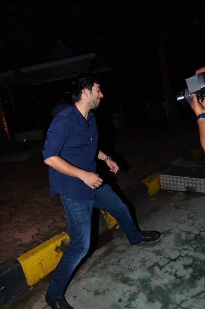 He was even seen jumping around trying to dodge the camera while wearing a big wide smile on his face