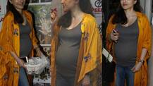 SEE PICS: Mom-to-be Soha Ali Khan FLAUNTS her growing BABY BUMP in STYLE at an event in Mumbai!