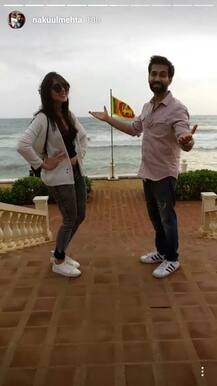 PICS: 'Ishqbaaz' actor Nakuul Mehta aka Shivaay holidaying in Sri Lanka with wife Jankee!