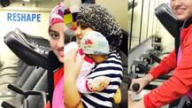 SEE PICS: 'Diya Aur Baati Hum' actress & NEW MOMMY Deepika Singh hits the gym post DELIVERY of her BABY BOY!