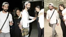 SEE PICS: Shahid-Mira leave for vacation with their BABY GIRL ahead of MISHA's FIRST BIRTHDAY!