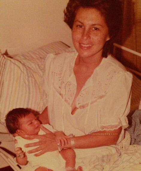 Jacqueline's munchkin avatar with Mom Kim Fernandez