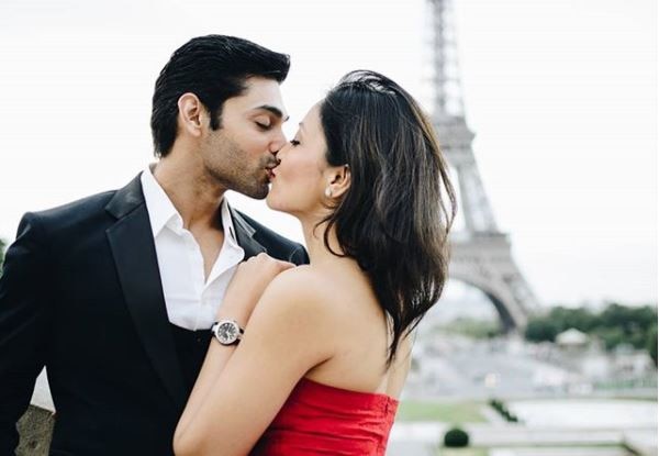 The photo shoot is too romantic and will give you major relationship goals. Ruslaan's wife Nirali posted this super-romantic pic in which the love-birds are kissing each other. She captioned the picture as,