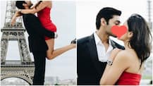 PICS: Ruslaam Mumtaz LOCK LIPS with wife Nirali below Eiffel Tower for a ROMANTIC photo shoot!