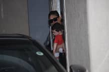 SEE PICS: Kareena Kapoor visits mom Babita Kapoor with son Taimur Ali Khan after returning back from family vacation!
