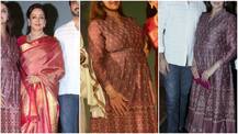 PREGNANT Esha Deol flaunts her growing BABY BUMP at mother Hema Malini's album launch event!