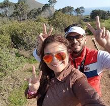 PICS: Dimpy Ganguly celebrates Birthday in South Africa with daughter Reanna & hubby Rohit Roy!