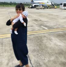 IN PICS: TV actress Nisha Rawal shares AWWDORABLE CLICK of her NEWBORN BABY BOY as he turns 2-month-old!