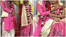 Here are the wedding pics of TV actors Ekta Tiwari & Sushant Kandya!