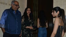 SEE PICS: Sridevi's daughter Jhanvi Kapoor goes BACKLESS at her mom's birthday bash; Steals the show from Bollywood DIVAS- Aishwarya Rai & Rani Mukerji!
