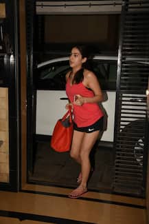 IN PICS: Sara Ali Khan & her DEBUT movie co-star Sushant Singh Rajput snapped at director Abhishek Kapoor's office!