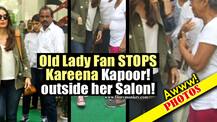 Adorable PICS: When Kareena Kapoor met an old lady fan outside post salon session in Bandra!