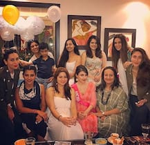 Soha Ali Khan looks STUNNING at her BABY SHOWER; Kareena, Taimur & others join in!