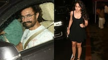 IN PICS: Aamir Khan's daughter Ira looks sensational in a short BLACK DRESS as she goes out with her family!