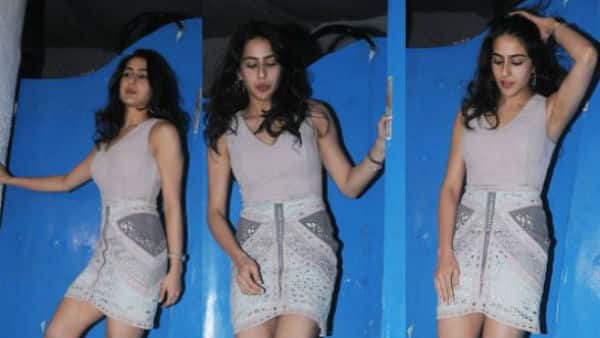 SEE PICS: Sara Ali Khan looks like a true Bollywood DIVA in as she steps out for DINNER with team Kedarnath! SEE PICS: Sara Ali Khan looks like a true Bollywood DIVA in as she steps out for DINNER with team Kedarnath!