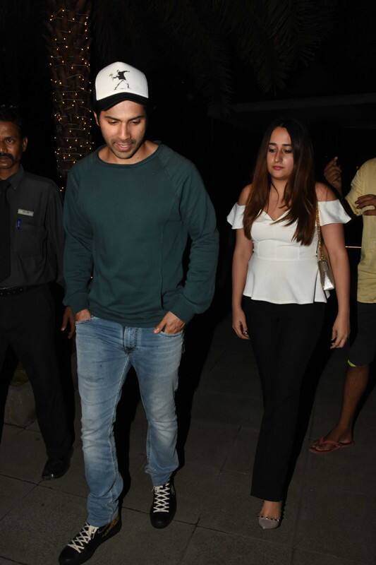 The two looked adorable and much comfortable on being clicked by paparazzi.