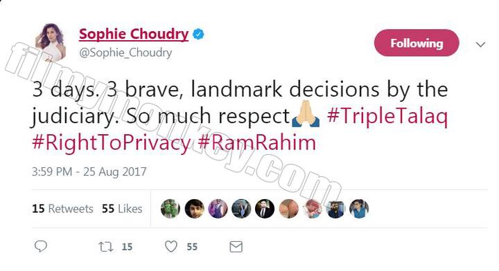 Singer-Actress Sophie Choudry