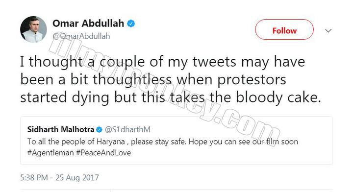 Sidharth was lashed out at by the politicians as well as other celebs for using the grave situation to promote his film. Sidharth however clarified his stand by tweeting a while ago... See Next!