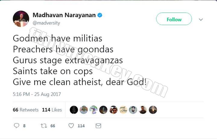 Actor R Madhavan