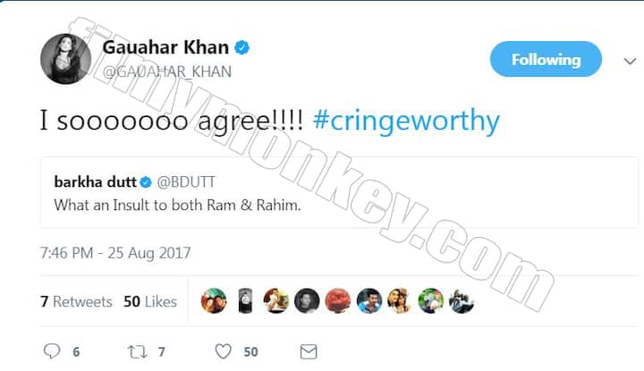 Gauahar Khan writes..