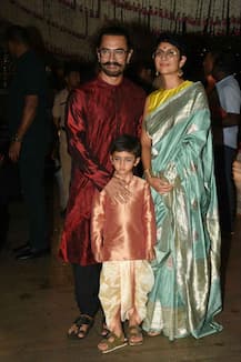 Ambani's Ganpati PICS: Karisma Kapoor's daughter Samaira, Suniel Shetty's son Ahan..along with Jhanvi, Sara.. STAR KIDS at the event!