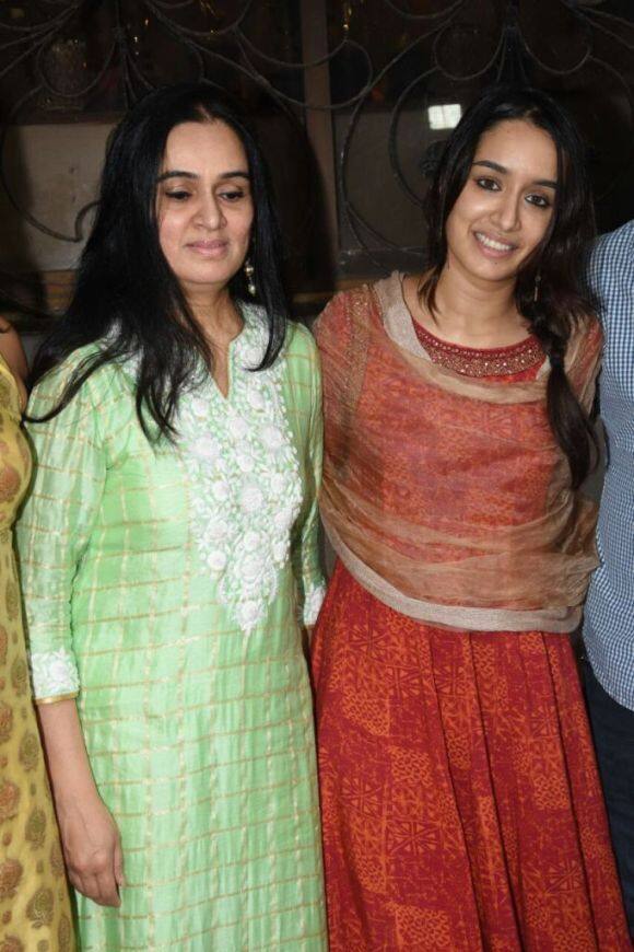Shraddha with Padmini Kolhapure