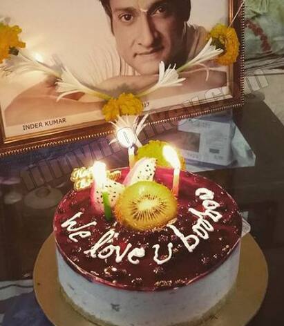 Late Inder Kumar's wife Pallavi wishes husband with his 44th Birthday