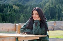 PICS: Actress Celina Jaitly expecting TWINS, flaunts her HUGE BUMP during a rejuvenating baby moon in Austria!