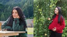 PICS: Actress Celina Jaitly expecting TWINS, flaunts her HUGE BUMP during a rejuvenating baby moon in Austria!